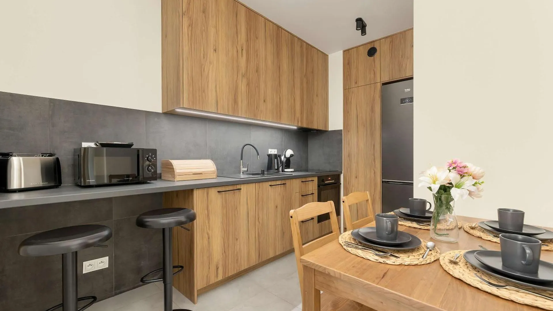 Pastelowy Apartament Z Parkingiem I I Tarasem By Noclegi Renters Gdansk 0*,